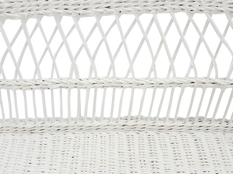 White Bar Stool Close Up White Bar Stool Close Up